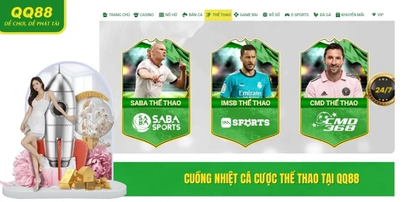 QQ88 | Trang Chủ Chính Thống Nhà Cái QQ88.COM #1 Việt Nam 16 Cuồng nhiệt cá cược Thể thao tại QQ88